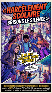Affiche des Ambassadeurs de la lutte contre le harcèlement au collège du Girbet.png